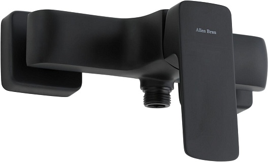 Allen Brau Смеситель для душа Infinity 5.21010-31 черный матовый – фотография-6