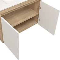 Teymi Фасад для тумбы Netta 80 Волна белый