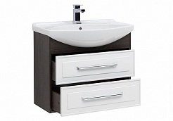 Aquanet Мебель для ванной Остин 85 белая/дуб кантербери – фотография-5