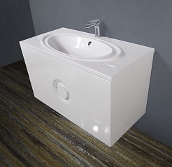 BelBagno Мебель для ванной ONDA 1000 Bianco Lucido – фотография-4