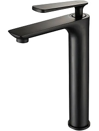 Frap Смеситель для раковины H52 F1052-57 черный – фотография-1