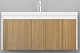 Velvex Мебель для ванной подвесная Klaufs 100 белая/дерево – картинка-17