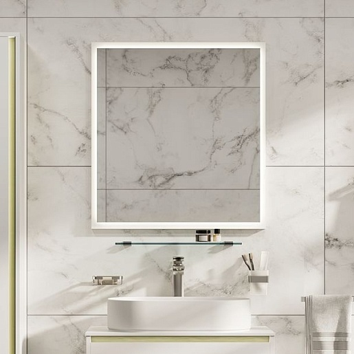 Allen Brau Зеркало Activity 70 1.340026.WM белый матовый – фотография-4