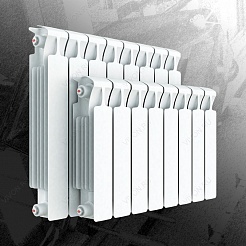 Радиатор Monolit 500 6 секций 1/2' – фотография-3