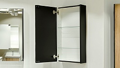 Velvex Зеркало-шкаф Klaufs 40 черный – фотография-3