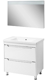 Ceruttispa Тумба с раковиной Эмилия white 80 – фотография-2