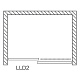 Roltechnik Душевая дверь LLD2/1000 transparent раздвижная – картинка-11