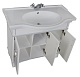 Aquanet Мебель для ванной Валенса 100 белый кракалет/серебро (180452) – фотография-13