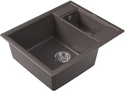 Florentina Мойка кухонная Липси 620 К серый шелк – фотография-2