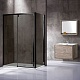 Vincea Душевой уголок Lugano 120x90 VSR-1L9012CGB-1 профиль черный стекло тонированное – фотография-5