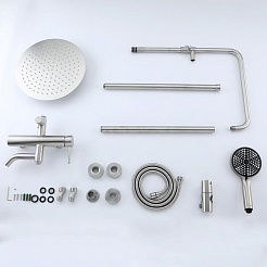 Frap Душевая стойка H807 F24807 сатин – фотография-3