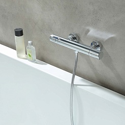 Aquatek Термостатический смеситель Ника AQ1863CR хром – фотография-3