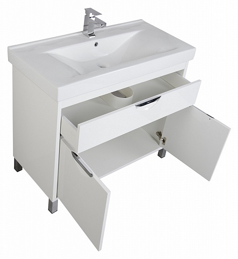 Aquanet Тумба с раковиной "Гретта 100" (179199) – картинка-7