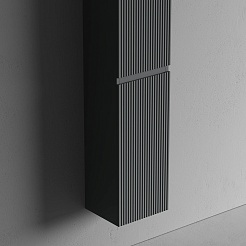 Sancos Шкаф пенал Snob R 35 подвесной темный антрацит матовый – фотография-5