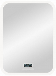 Continent Зеркало Glamour Led 600x800 с музыкальным блоком – фотография-3