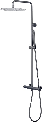 Allen Brau Душевая стойка Fantasy 5.11001-MG графит браш – фото, картинка, фотография-1