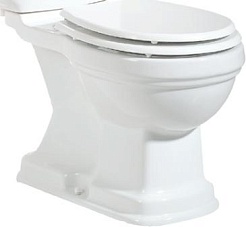 Creavit Чаша для унитаза Klasik KL300.00000 с биде, выпуск в пол – фотография-1