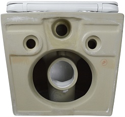 Azario Унитаз подвесной Boca AZ-2002 безободковый белый – фотография-12