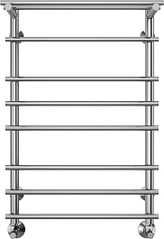 Terminus Полотенцесушитель водяной Ватра П8 500x800 с полкой хром – фотография-1