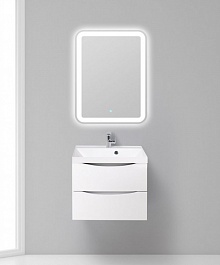 BelBagno Тумба с раковиной MARINO 600 Bianco Opaco – фотография-4