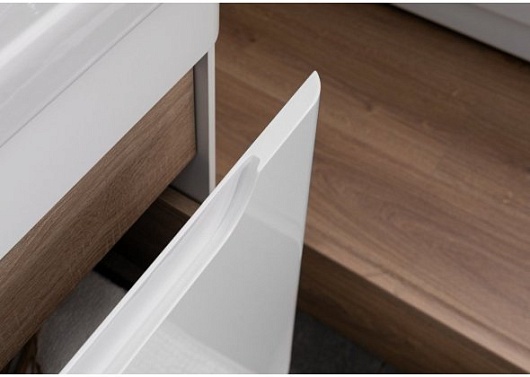 Aquanet Тумба с раковиной София 60 белая – картинка-9