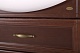 ASB-Woodline Мебель для ванной Берта 85 антикварный орех, массив ясеня – картинка-22
