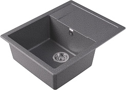 Dr. Gans Мойка кухонная Техно 650 базальт – фотография-2