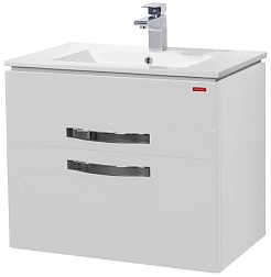  Тумба с раковиной Nota 90 белая – фотография-1