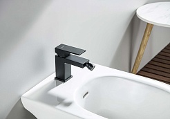 Aquatek Смеситель для биде Либра AQ1618MB матовый черный – фотография-2