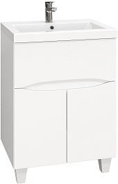 Onika Тумба под раковину Стрим 60.12 белая – фотография-1
