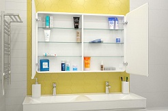 Misty Зеркало-шкаф для ванной Авеню 120 – фотография-2