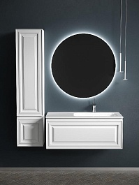 Sancos Тумба с раковиной Very 100 R bianco раковина Grace 101 R CN7015 – фотография-3