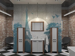 Какса-а Тумба с раковиной Лидер 100 – фотография-4