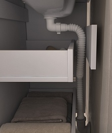 Vigo Тумба с раковиной Neo 700-0-2 белая – фотография-8