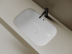 Ceramicanova Мебельная раковинам Era 61 CN15007 белая – фотография-5