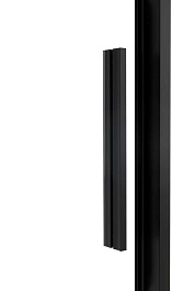 Vincea Душевой уголок Slim Soft 110x100 VSR-1SS1011CLB профиль черный стекло прозрачное – фотография-5