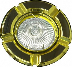 Feron Встраиваемый светильник 098Т-MR16 черный-золото – фотография-1