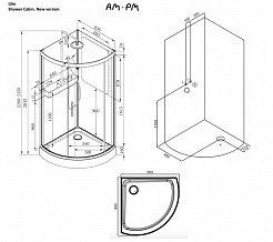 Am.Pm Душевая кабина Like W80C-016R090MTA – фотография-7