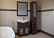 ASB-Woodline Зеркало для ванной Бергамо 65 орех, массив ясеня – фотография-6