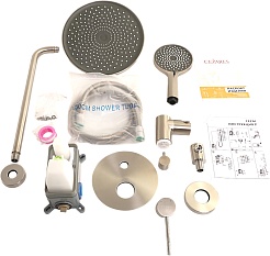 Cezares Душевая система RELAX-DSET-IN сатин – фотография-8