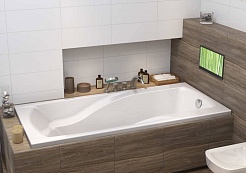 Cersanit Акриловая ванна Zen 170x85 белая – фотография-3