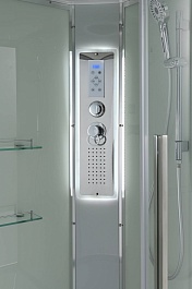 Avacan Душевая кабина 90/90 EM5090LEDT прозрачная – фотография-15