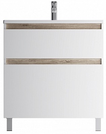 Am.Pm Тумба под раковину X-Joy 80 белый глянец, напольная – фотография-1