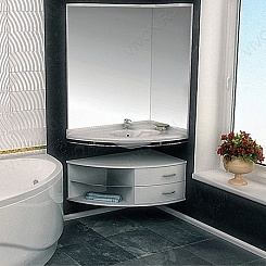 Aquanet Мебель для ванной "Корнер I 89 Open" R (161233) – фотография-3