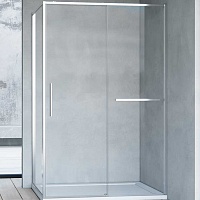 Vincea Душевой уголок Slim Soft 140x90 VSR-1SS9014CL профиль хром стекло прозрачное