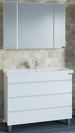 СанТа Мебель для ванной Марс 100, напольная – фотография-1