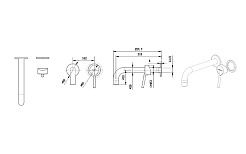Bravat Смеситель для раковины P8461217BW-ENG чёрный – фотография-4