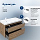 Aquanet Тумба с раковиной Nova Lite 2.0 90 L подвесная дуб рустикальный – картинка-49