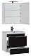 Aquanet Мебель для ванной "Тиволи 70" черная – картинка-11