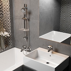 Paini Смеситель для раковины Smile 39CR205CAKM без донного клапана, хром (CR) – фотография-2